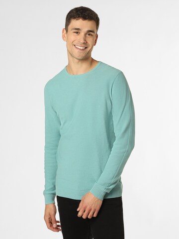 Finshley & Harding Sweater in Blue: front