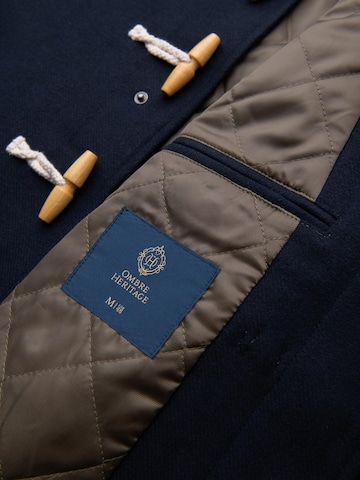 Ombre Between-seasons coat 'OM-COWC-0131' in Blue