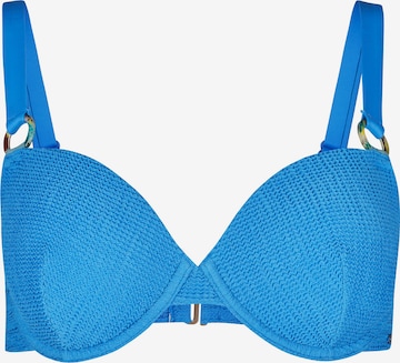 Invisible Hauts de bikini Skiny en bleu : devant