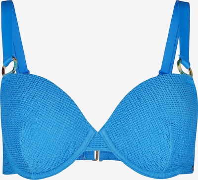 Skiny Bikinitop in cyanblau, Produktansicht