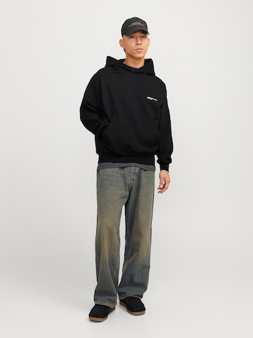 JACK & JONES Sweatshirt 'JORISLINGTON' i svart