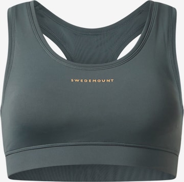 SWEDEMOUNT Bralette Sports Bra 'Core' in Green: front