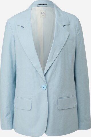 Blazer QS en bleu : devant