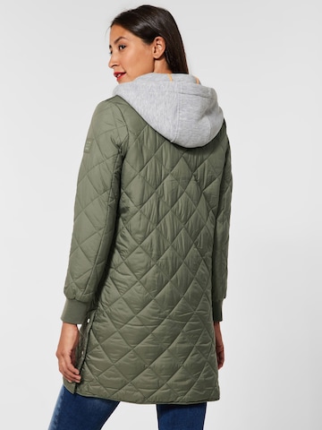 STREET ONE Between-Seasons Coat in Green