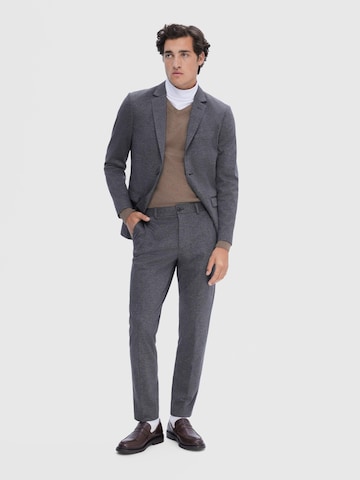 Coupe slim Pantalon 'AITOR' SELECTED HOMME en bleu