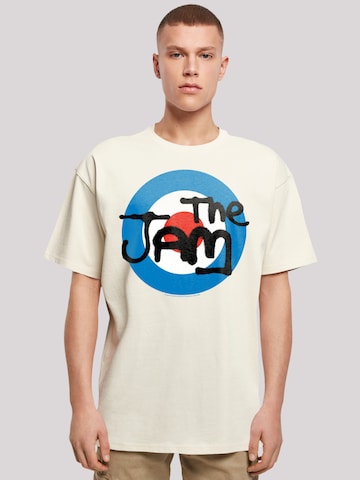 T-Shirt 'The Jam' F4NT4STIC en beige : devant
