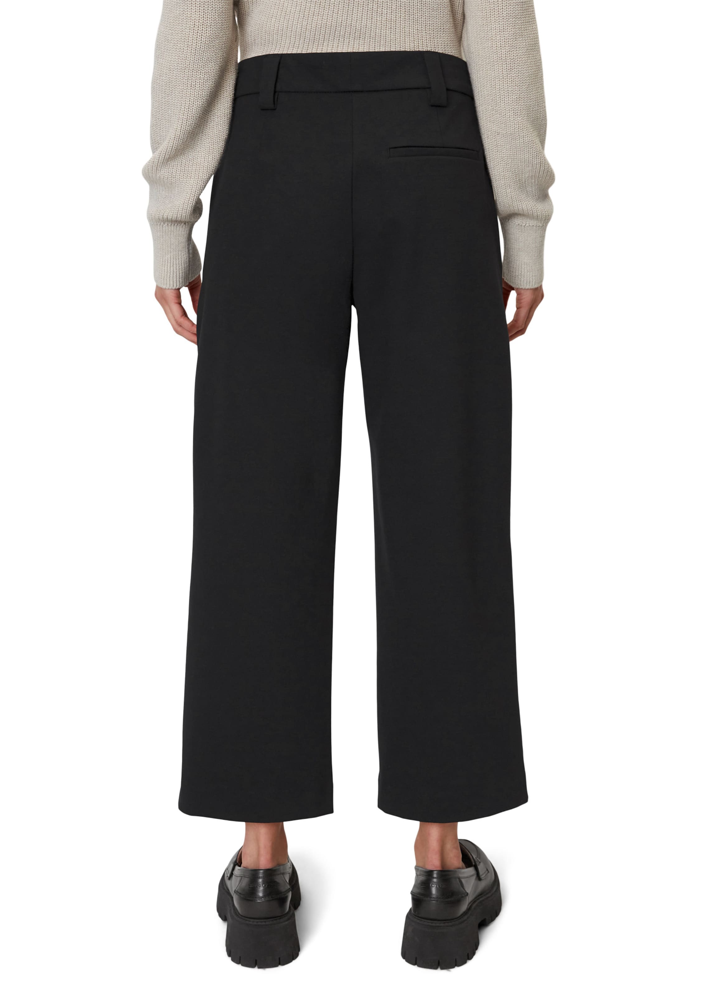 Marc O'Polo Loosefit Hose in Schwarz