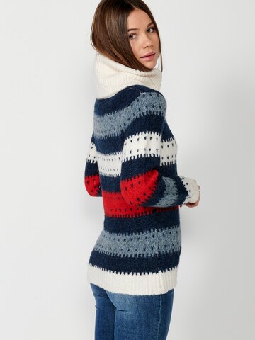 Pull-over KOROSHI en bleu