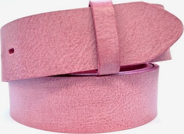 RETTUNGSRING by showroom 019° Belt 'Gump' in Pink: front