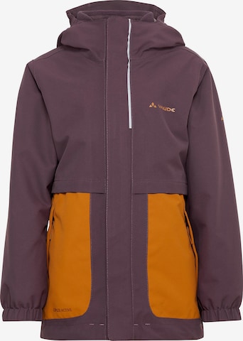 VAUDE Outdoor jacket 'CAMPFIRE' in Purple: front