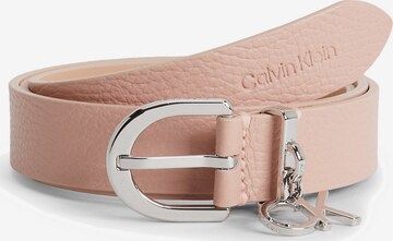 Calvin Klein Gürtel in Pink: predná strana