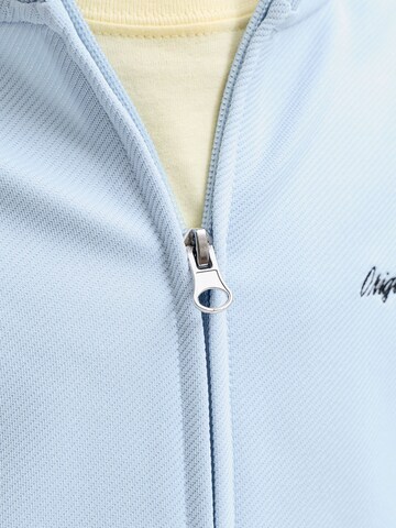 Jack & Jones Junior Sweatjakke 'JORCotedazur' i blå