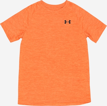 UNDER ARMOUR Performance shirt in Orange: front
