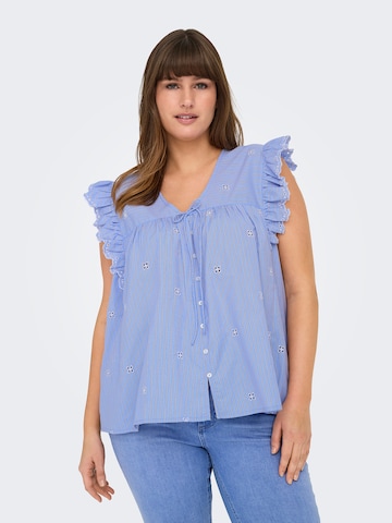 ONLY Carmakoma Blouse 'CARTessa' in Blue