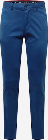 TOMMY HILFIGER Chino 'Bleecker' in Blauw: voorkant