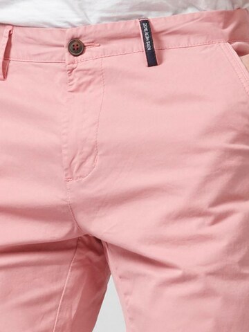 KOROSHI Regular Chino trousers in Pink