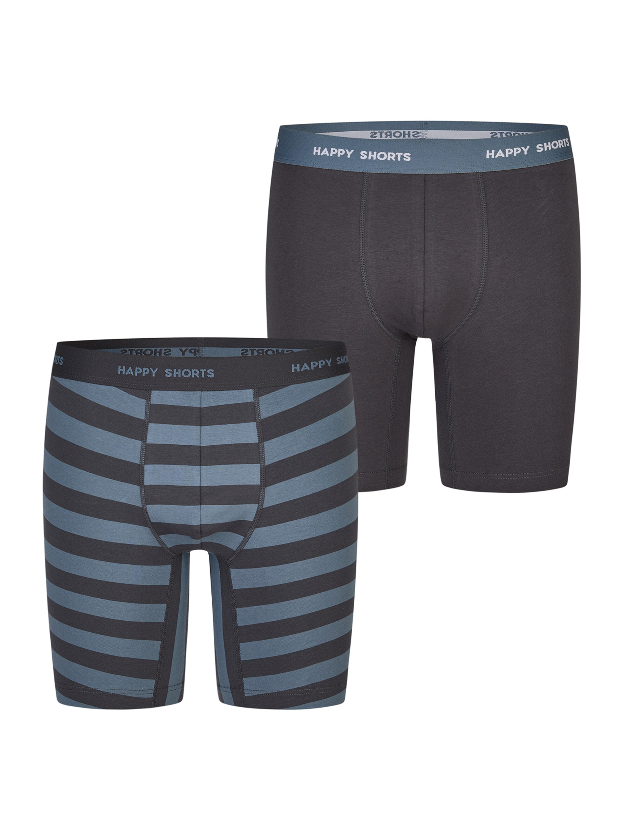 Boxers ' Jersey Boxer Briefs ' Happy Shorts en mélange de couleurs : devant