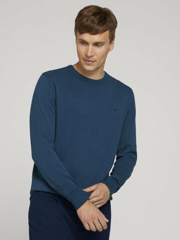 TOM TAILOR - Regular Fit Pullover em verde