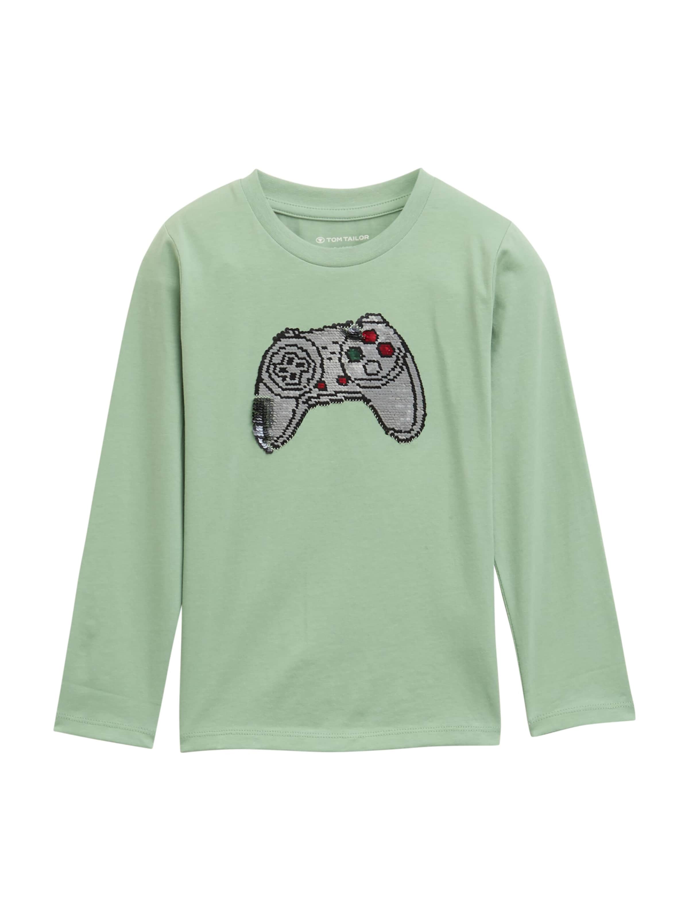 TOM TAILOR Μπλουζάκι σε πράσινο: μπροστά