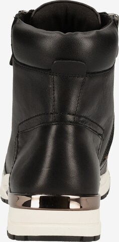 CAPRICE Lace-Up Ankle Boots in Black