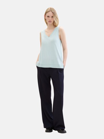 TOM TAILOR Gebreide top in Blauw