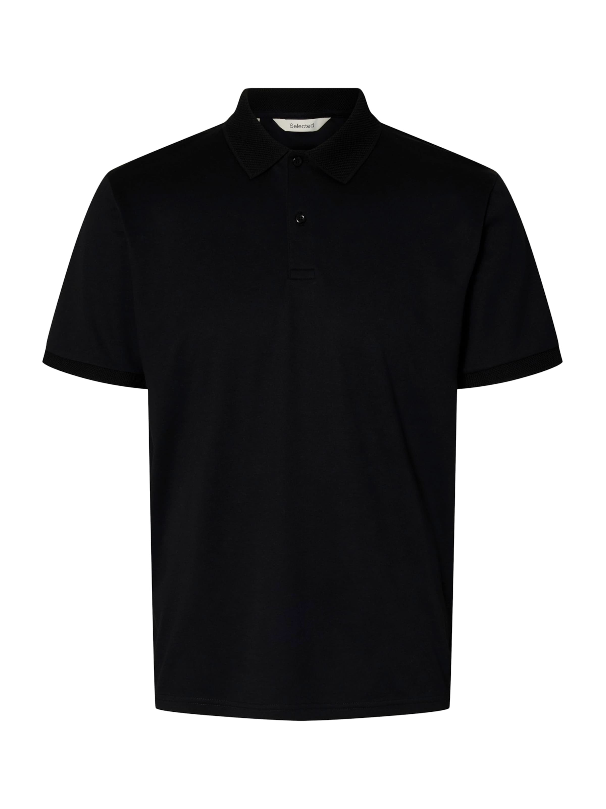 SELECTED Футболка 'SLHFAVE' в Черный: спереди