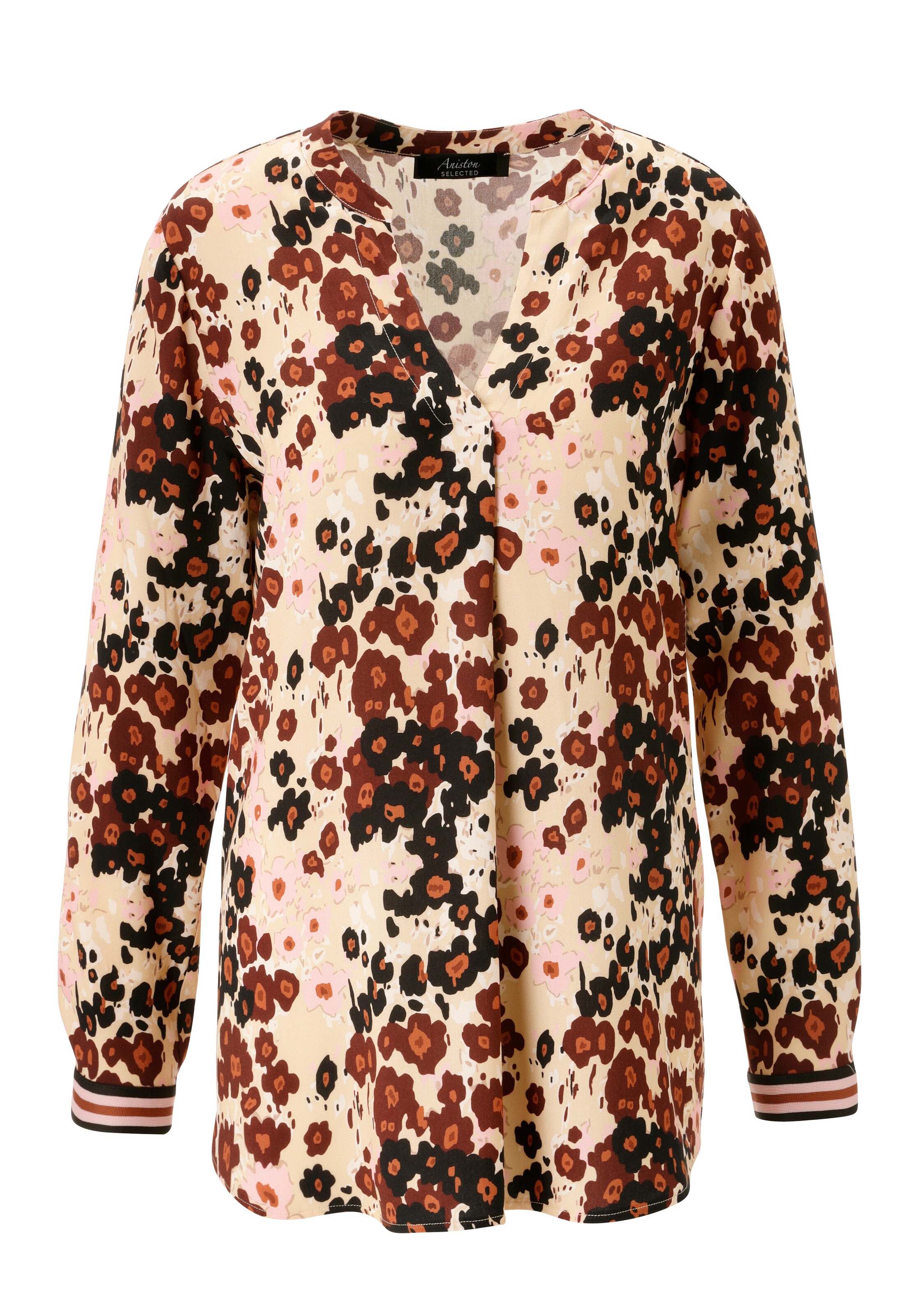 Aniston SELECTED Blouse in Beige: front