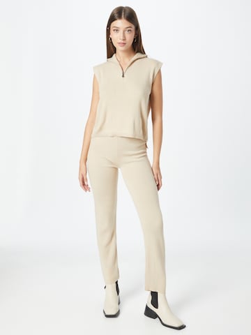 Misspap Loungewear in Beige: front