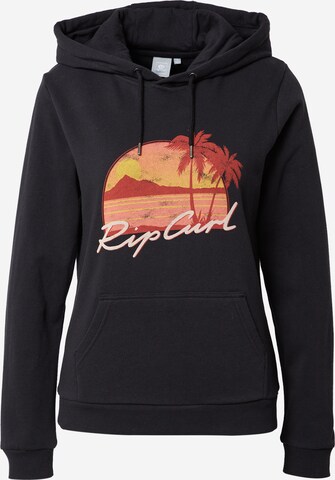 RIP CURL Sportief sweatshirt in Zwart: voorkant