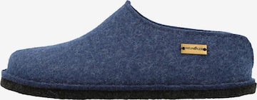 HAFLINGER Hausschuh 'Flair Smily' in Blau: Vorderseite