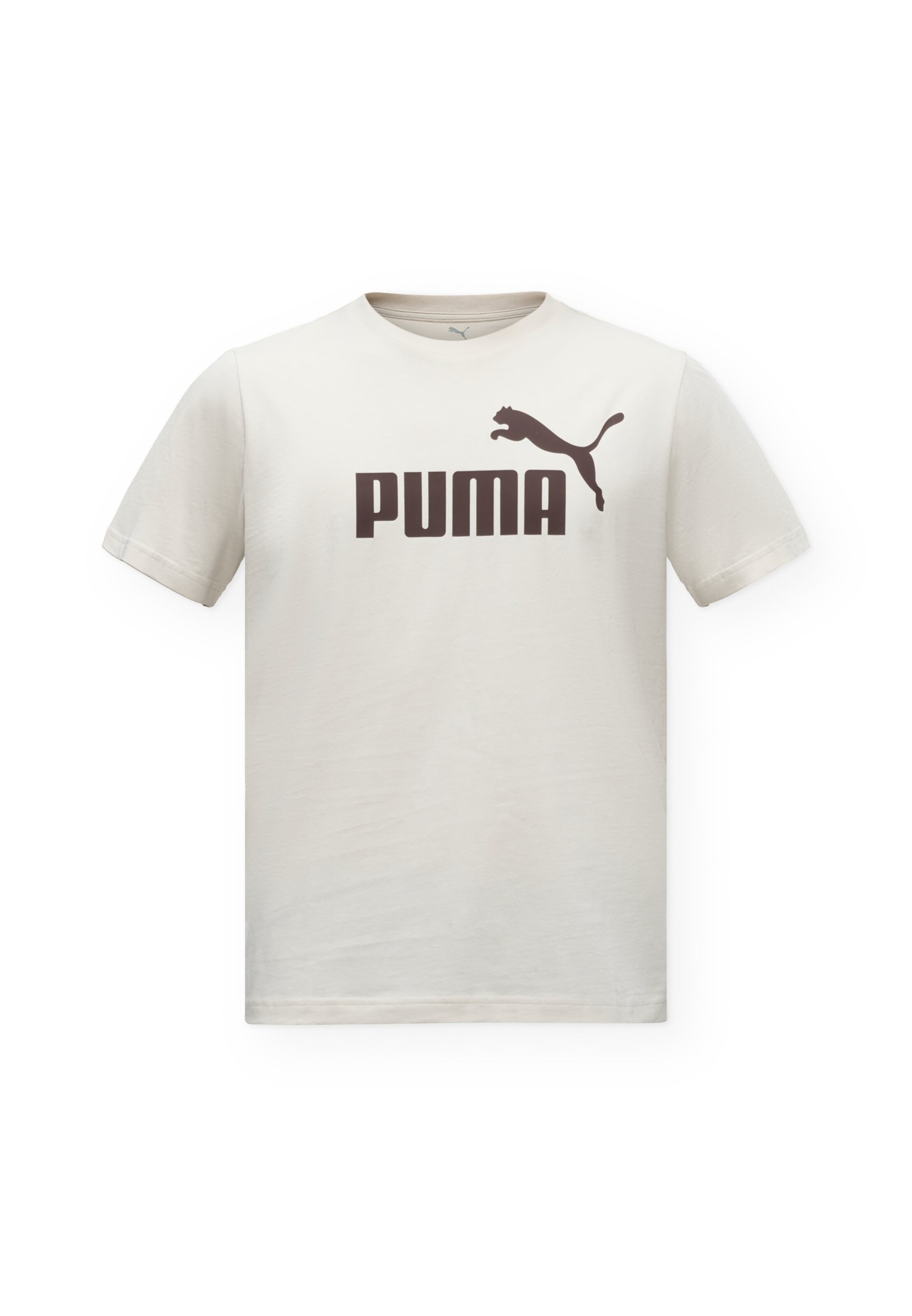 sötét barna / világosszürke PUMA Funkcionális felső 'ESS No. 1' - S, Termék nézet