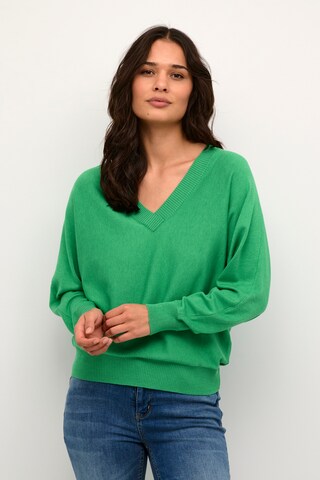 CULTURE Sweater 'Annemarie' in Green: front