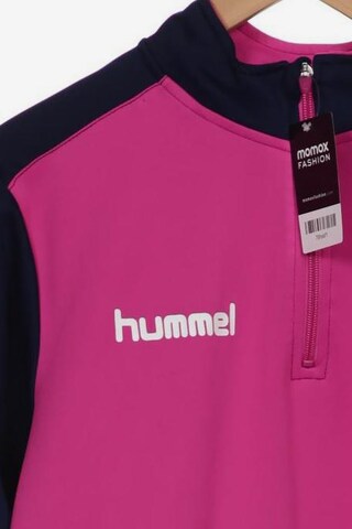 Hummel Sweatshirt & Zip-Up Hoodie in M in Pink