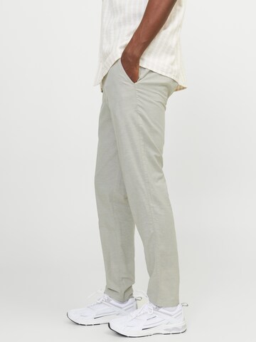 JACK & JONES Tapered Chinobyxa 'ACE SUMMER' i grå