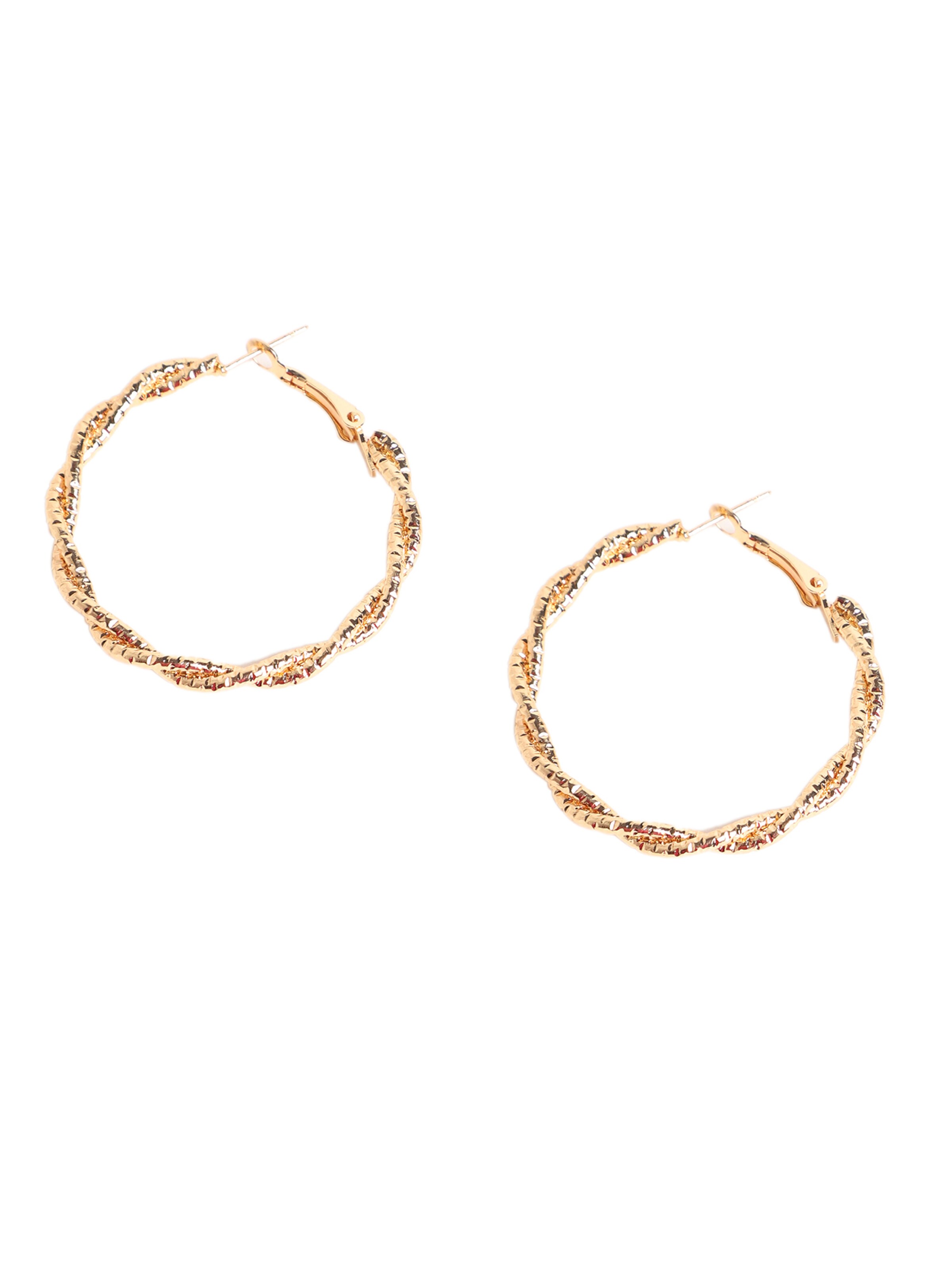 Boucles d'oreilles 'Reenu' SOHI en or : devant