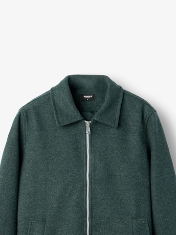 Burocs Übergangsjacke 'Zipped'‌‌‌‌‌‌‌ in Grün