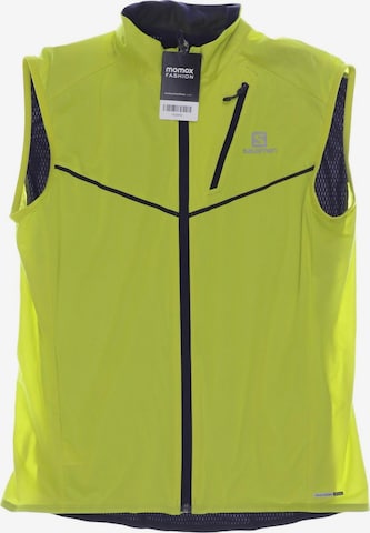 SALOMON Vest in M in Yellow: front