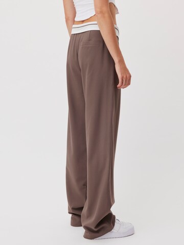 LeGer by Lena Gercke Loose fit Trousers 'Alannah' in Grey