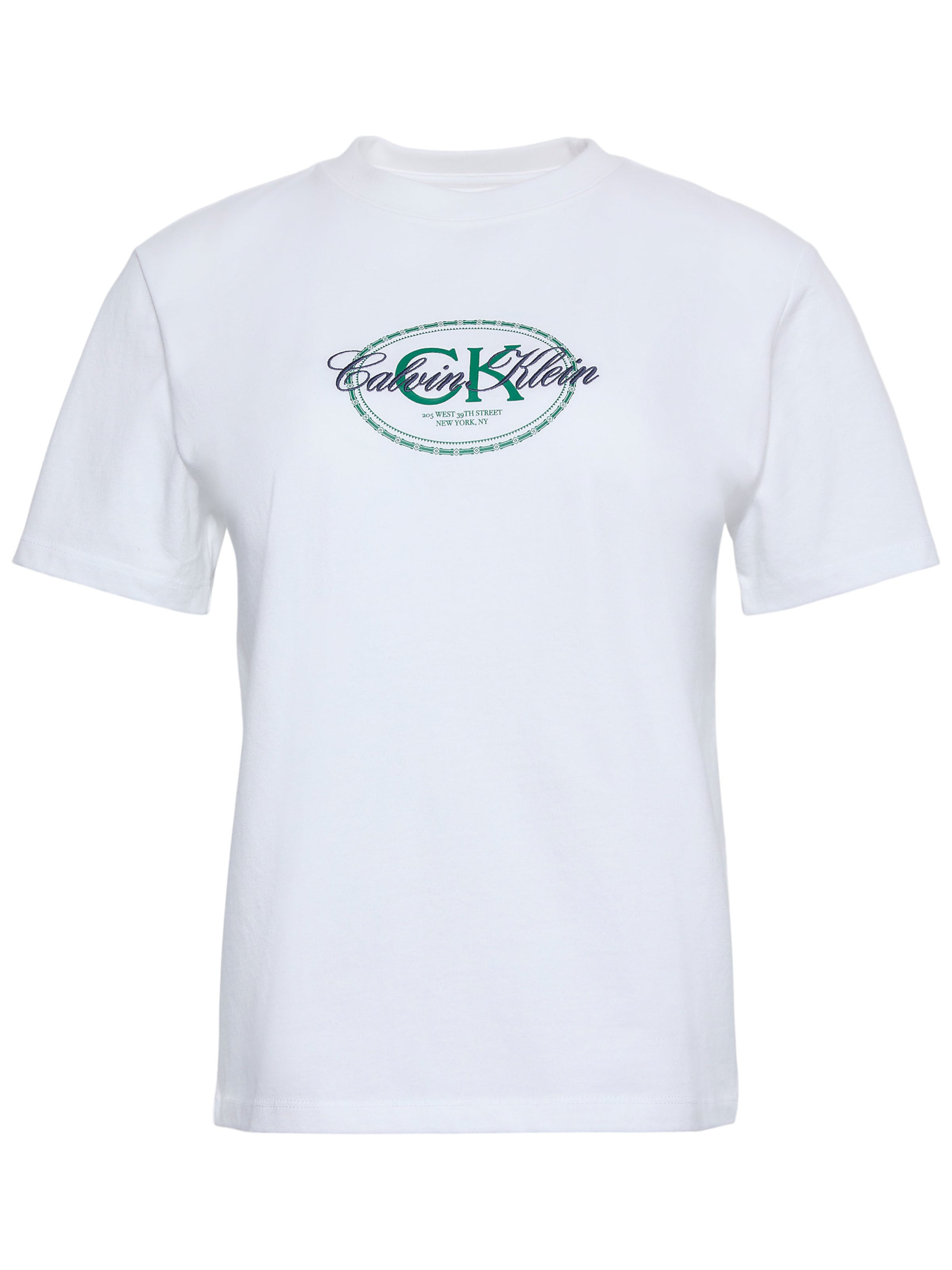 Calvin Klein Jeans Shirt in Weiß: Vorderseite
