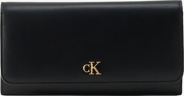 Calvin Klein Обычный Портмоне в Черный: спереди