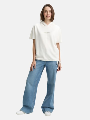 TOM TAILOR T-Shirt in Weiß