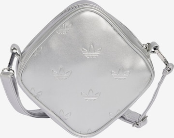 ADIDAS ORIGINALS - Bolso de hombro 'Adicolor Diamond Shaped' en plata: frente
