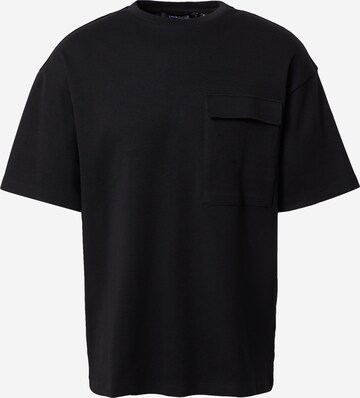 ABOUT YOU x Louis Darcis Shirt in Black: front