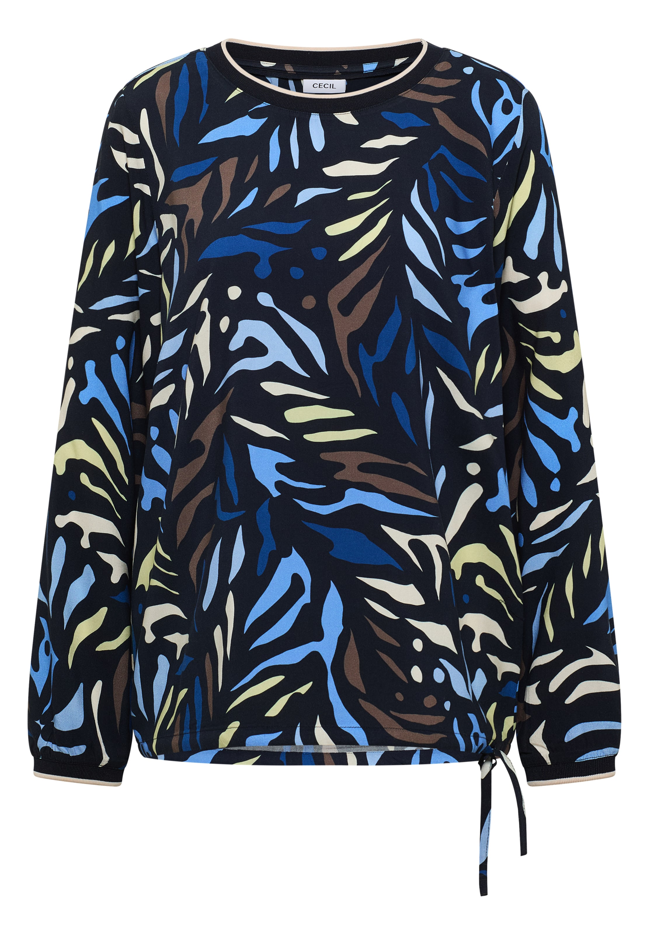 CECIL Blouse in Blue: front