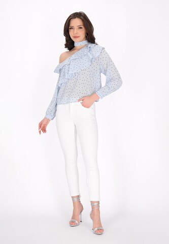 faina Blouse in Blauw