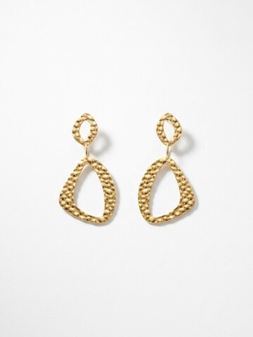 DNSK Copenhagen Earrings 'RAGNA' in Gold: front
