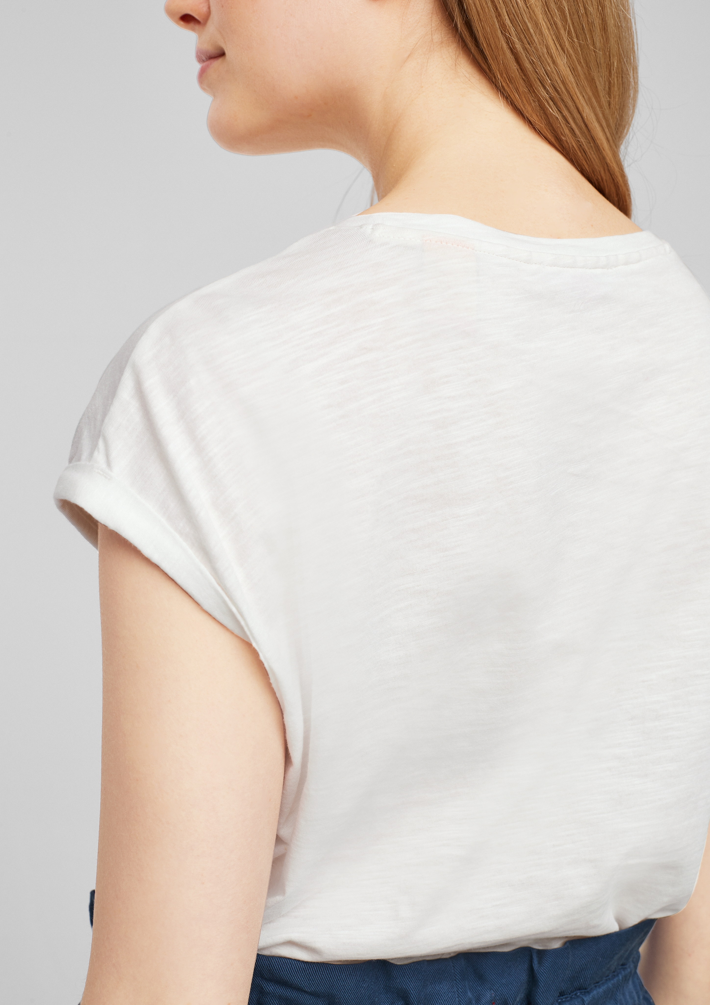 s.Oliver T-Shirt in Weiß 