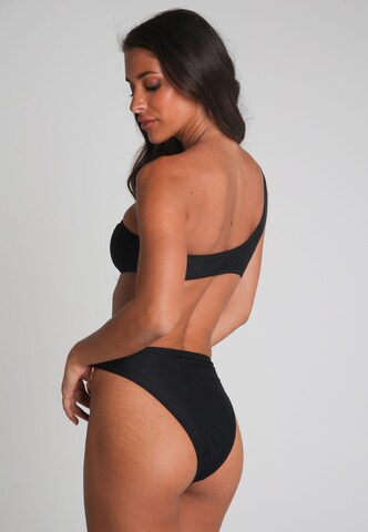 Moda Minx Bikinibroek 'Irregular Hoop' in Zwart