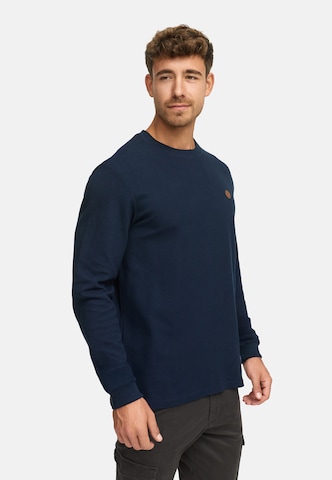 INDICODE JEANS Sweatshirt in Blue