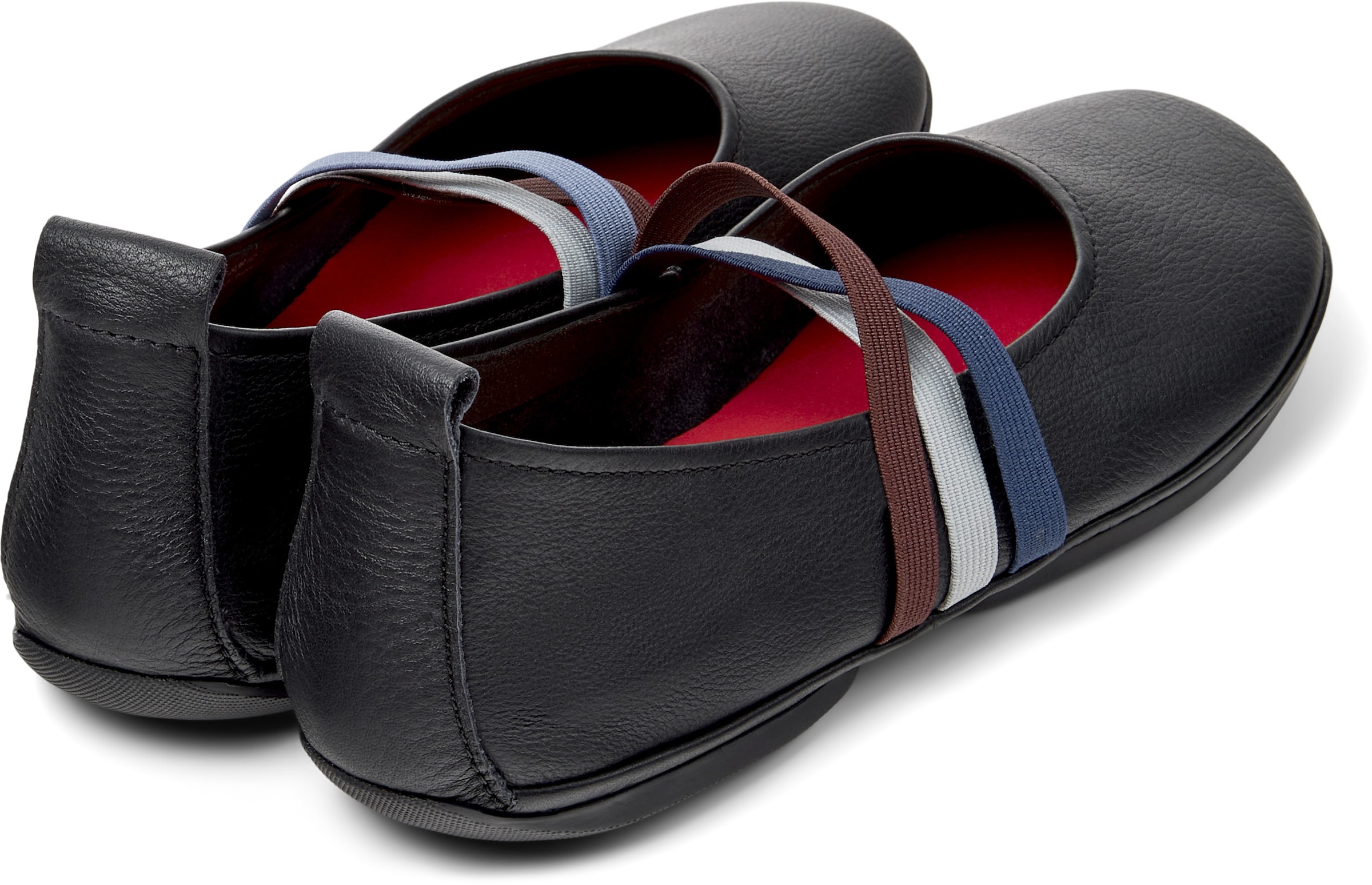 CAMPER Strap ballerina ' Right Nina ' in Black